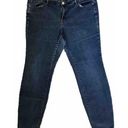 Lane Bryant  Womens Size 18 Skinny Genius Fit Jeans Dark Wash Denim Photo 0