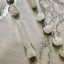 Onyx White  beaded necklace Photo 9