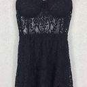 Alamour  The Label Kalea Black Lace Bustier Corset Cut Out Mini Dress Small Photo 9