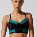 Free People Movement Ticket To Paradise Colorblock Sports Bra Black Blue XS Photo 0