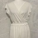 Caution to the Wind  white tiered dress Small Photo 1