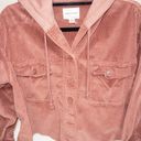 American Eagle Light Maroon Corduroy Jacket Photo 1