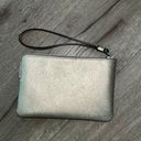 Coach Sparkly Leather Wristlet Photo 1