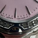 Seiko  Ladies Watch Crystal Embellishments Pink Dial Stainless Bracelet Date Photo 8