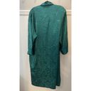 Victoria's Secret  Women's Vintage Gold Label 90’s Green Satin Bath Robe Size M/L Photo 1