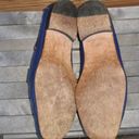 Vintage Blue  Silver Loafers Photo 5