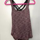 Lululemon Free To Be Serene Tank Heathered Black Cherry Radiant Multi 6 Photo 2