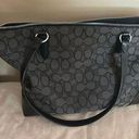 Coach Black And Grey  Purse Photo 5