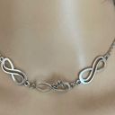 infinity Charm Choker Necklace Photo 2