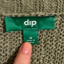 Dip Green Button up Sweater Size M Photo 1