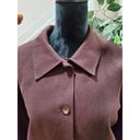 Nordstrom  Women's Brown Viscose Single Breasted Long Sleeve Blazer Coat Size XL Photo 1