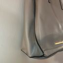 Steve Madden  Light Gray Pleather Tote Bag Photo 3