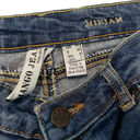 Mango  Jeans Size 8 Miriam MNG Jeans Skinny Ankle Zip Women's Blue Denim Pants Low Rise  Photo 5