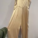 Willow & Clay  satin jumpsuit Photo 4