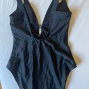 Calvin Klein Black One Piece Swimsuit Photo 1