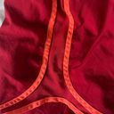 Nike  dri fit red women’s running work out shorts elastic waist sz S Photo 2