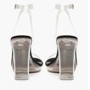 Boohoo  CLEAR PLATFORM TWO PART HEELS Photo 1