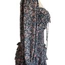 ASTR  the Label Marietta Dress in Blue Peach Multi Floral Large New Womens Mini F Photo 5