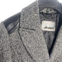 Guess Y2K  black tweed blazer jacket elbow patches Photo 5