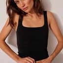 Free People last time cami tank top in black Photo 0