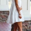 HYFVE White Linen Mini Dress Photo 1