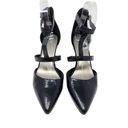 Worthington  Kirk Snakeskin T-strap D-Orsay Pointed Toe Stiletto Heels Pumps 7.5 Photo 1