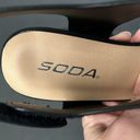 Soda  WAIT-A Women Open Round Toe Chunky Heel Ankle Strap High Heel Sandals Sz 8^ Photo 3