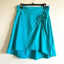 The North Face  Women's Green High Low Hem Side Tie Stretch Skirt Size M Athletic Photo 0