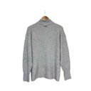 Everlane  The Cozy-Stretch Pullover Sweater Heathered Grey XS Photo 8