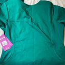 Healing Hands Hunter Green Scrub Top Photo 2