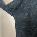 Loft  Speckled Mockneck Turtleneck Long Sleeve Longline Relaxed Sweater Sz XL Photo 5