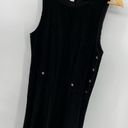 Talbots Y2K vintage black cordoury dress  petite size 4 Photo 10