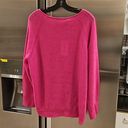 360 Cashmere 💕💕 Jessa Boatneck Cardigan ~ Dark Pink 100% Cashmere Large L NWT Photo 1