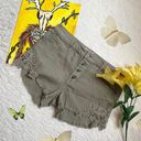 Mossimo Denim Y2k Mossimo embroidered lace distressed hem high rise shorts Photo 0