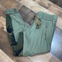 AR SRPLS pants camouflage‎ zippered pockets joggers green camo size 2 elastic Photo 1