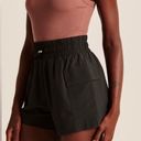 Abercrombie & Fitch BNWOt Abercrombie black women’s high waisted traveler shorts Photo 1