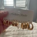 Gold Hoop Earrings Photo 1