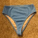 Shade & Shore  Blue Bikini Bottoms  Photo 1