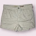 Pilcro  White Distressed Denim Shorts Photo 0
