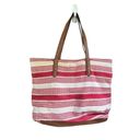 Bueno  handbag red striped shoulder bag Photo 2