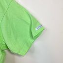 Fresh Produce Green Fish Cropped V Neck Short Sleeve T shirt Top womens One size Photo 3