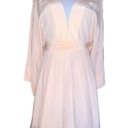 Yumi Kim $238  Tokyo Night Kimono Silk Dress in Blush Pink Women Size Small New Photo 0