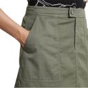 Banana Republic  Utility Surplus Army Green Cargo Denim Mini Skirt Size 2 Photo 1