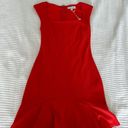 She & Sky Red Mini Dress Photo 0