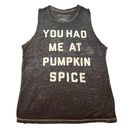 Fifth Sun  YOU HAD ME AT PUMPKIN SPICE TANK FALL COFFEE SLEEVELESS SIZE S… Photo 4