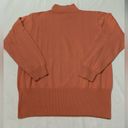 Dress Barn  Orange Mock Neck Sweater Photo 5