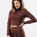 Alphalete Crop Zip Up Photo 2