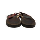 Olukai  Flip Flop Thong Sandal Red Straps Size 8 Photo 2