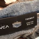 RVCA  transit high rise wide leg NWT denim shorts Photo 4