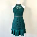 Two Sisters The Label Mika Mini Dress in Emerald Green Photo 3